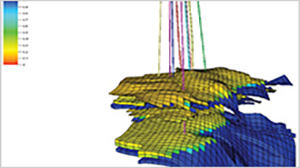 Using enhanced simulation models, Petrel Reservoir Engineering dramatically reduces simulation times.