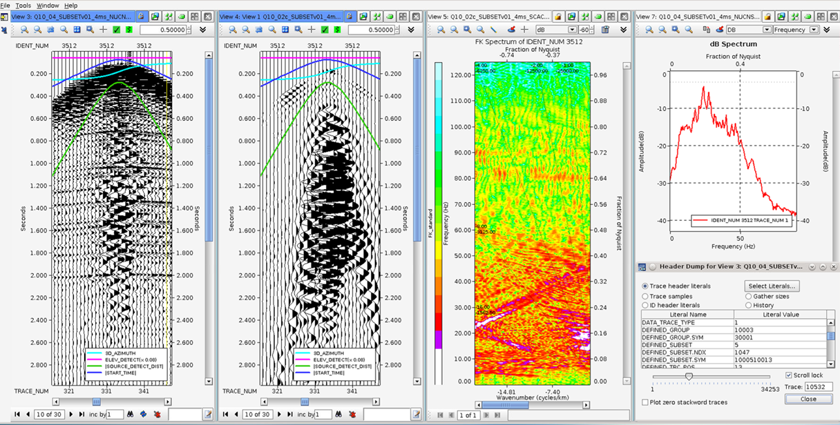 seismic data processing software seismic data processing software