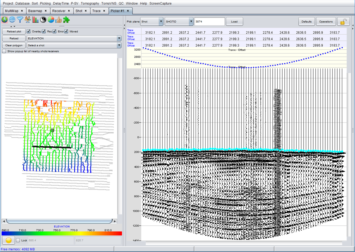 Omega Geophysical Data Processing Platform