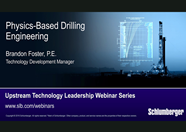 Webinar-Physics Based Drilling Engineering