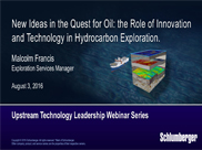 Innovation and Technology in Hydrocarbon Exploration