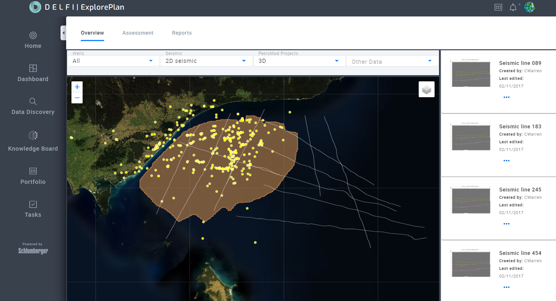 Snapshot of first prototypes of the ExplorePlan solution