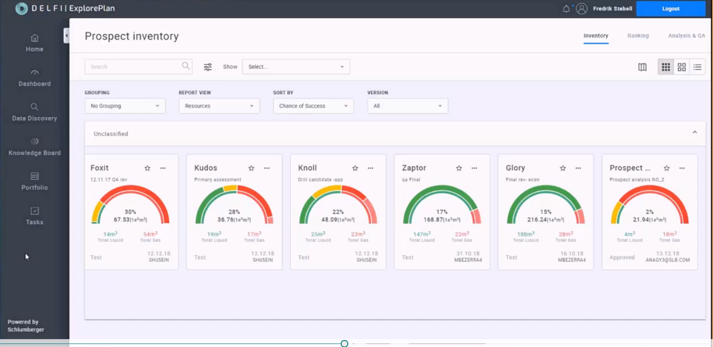 Snapshot of first prototypes of the ExplorePlan solution