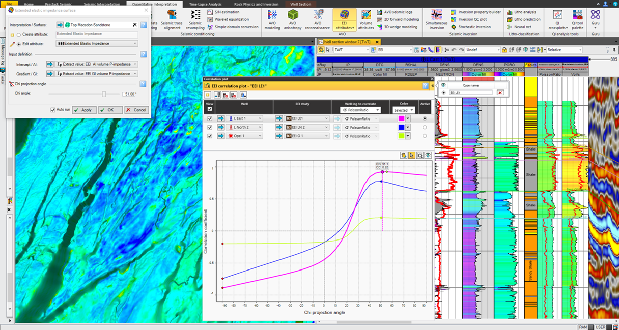 Petrel Quantitative Interpretation