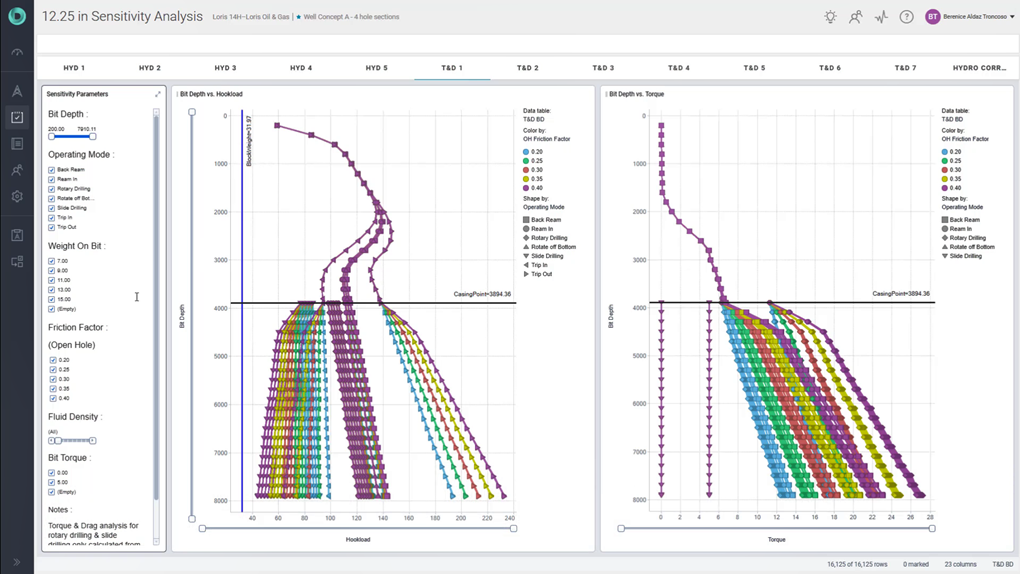 DrillPlan - Sensitivity Analysis