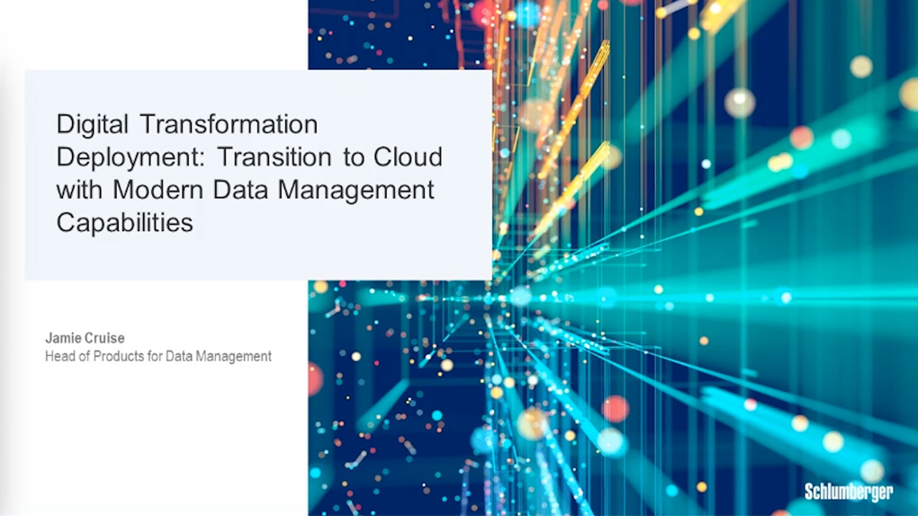 Digital Transformation Deployment Transition to Cloud with Modern Data Management Capabilities 