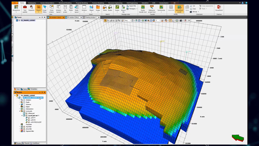 Petrel subsurface software