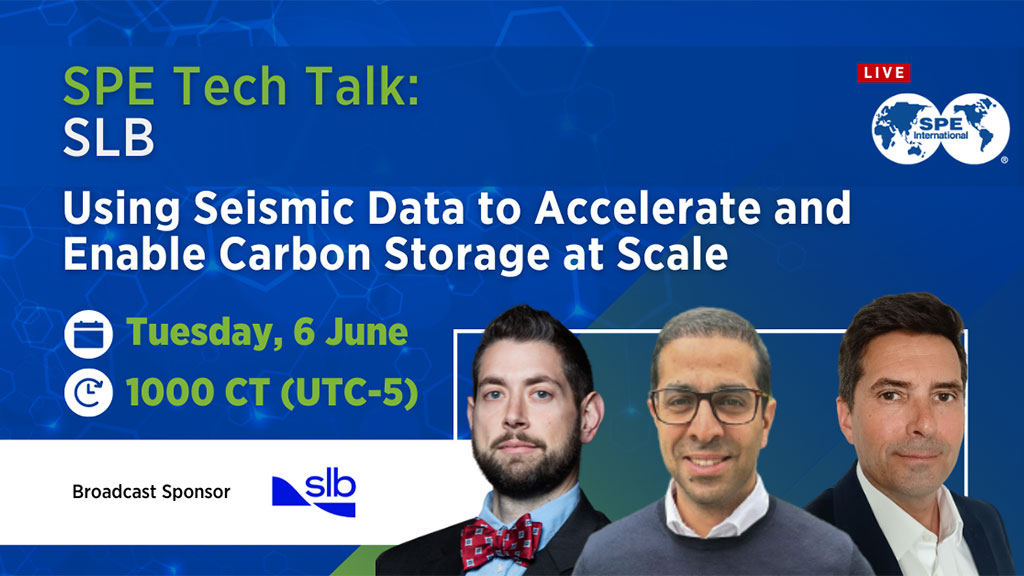 SPE Tech Talk: Using Seismic Data to Accelerate and Enable Carbon Storage at Scale